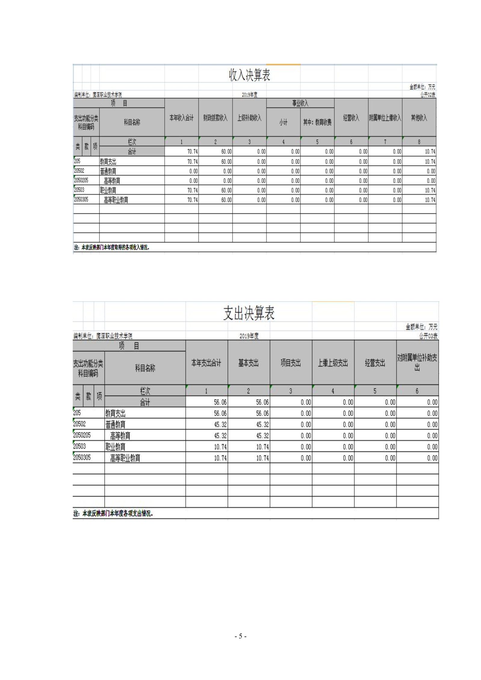 鹰潭职业技术学院2019年度部门决算_image5_out_1